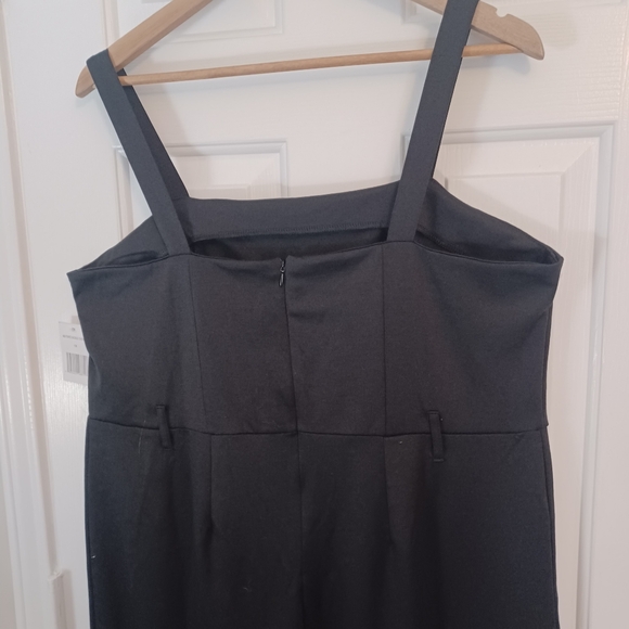 NEW NOBO Black Ponte Overalls Sz 1X - Picture 5 of 6